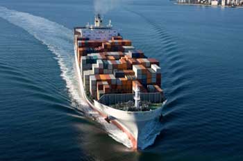 International ocean container shipping